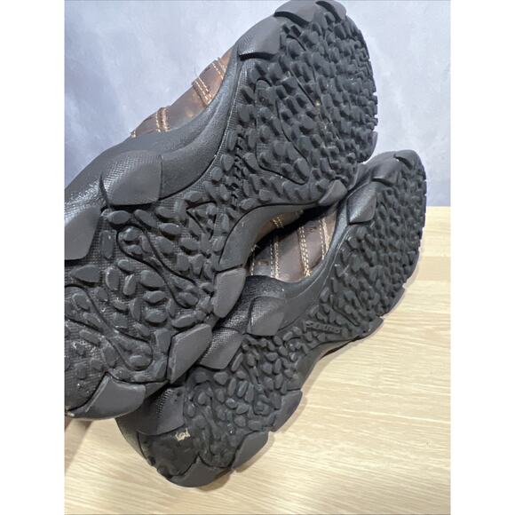 Skechers Mens Size 8 Relaxed Step Diameter Slip On Shoes 61779 Brown Leather - Picture 7 of 9